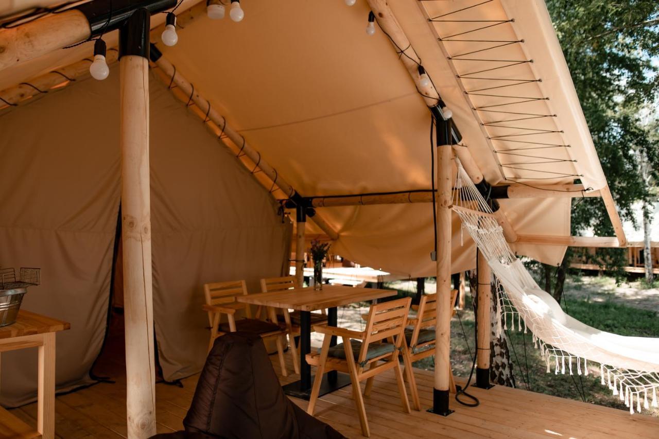 Hotel Glamping Mandra Kanev Leplyavo Exterior foto