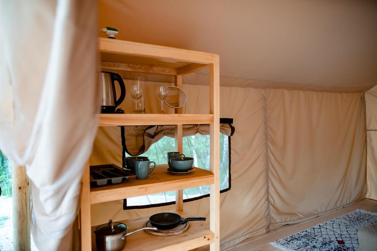 Hotel Glamping Mandra Kanev Leplyavo Exterior foto