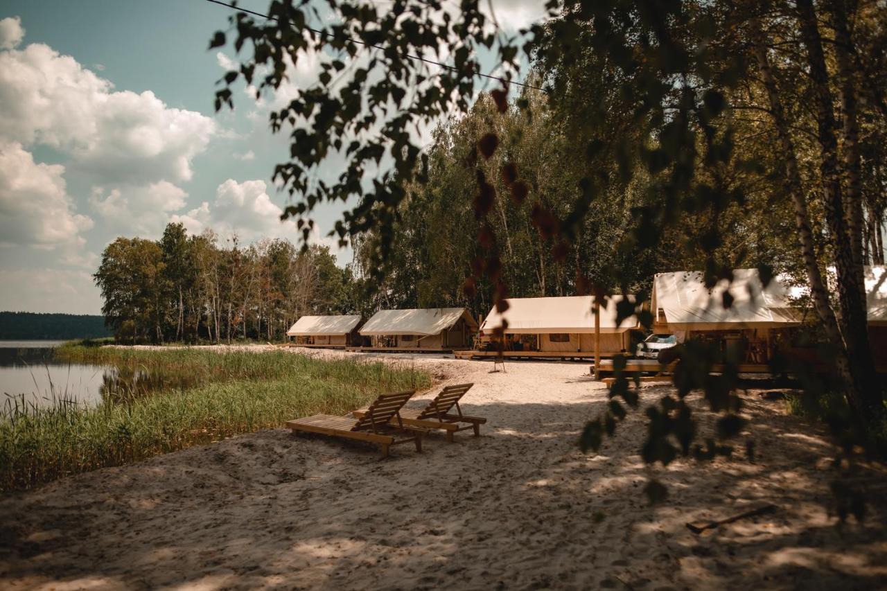 Hotel Glamping Mandra Kanev Leplyavo Exterior foto