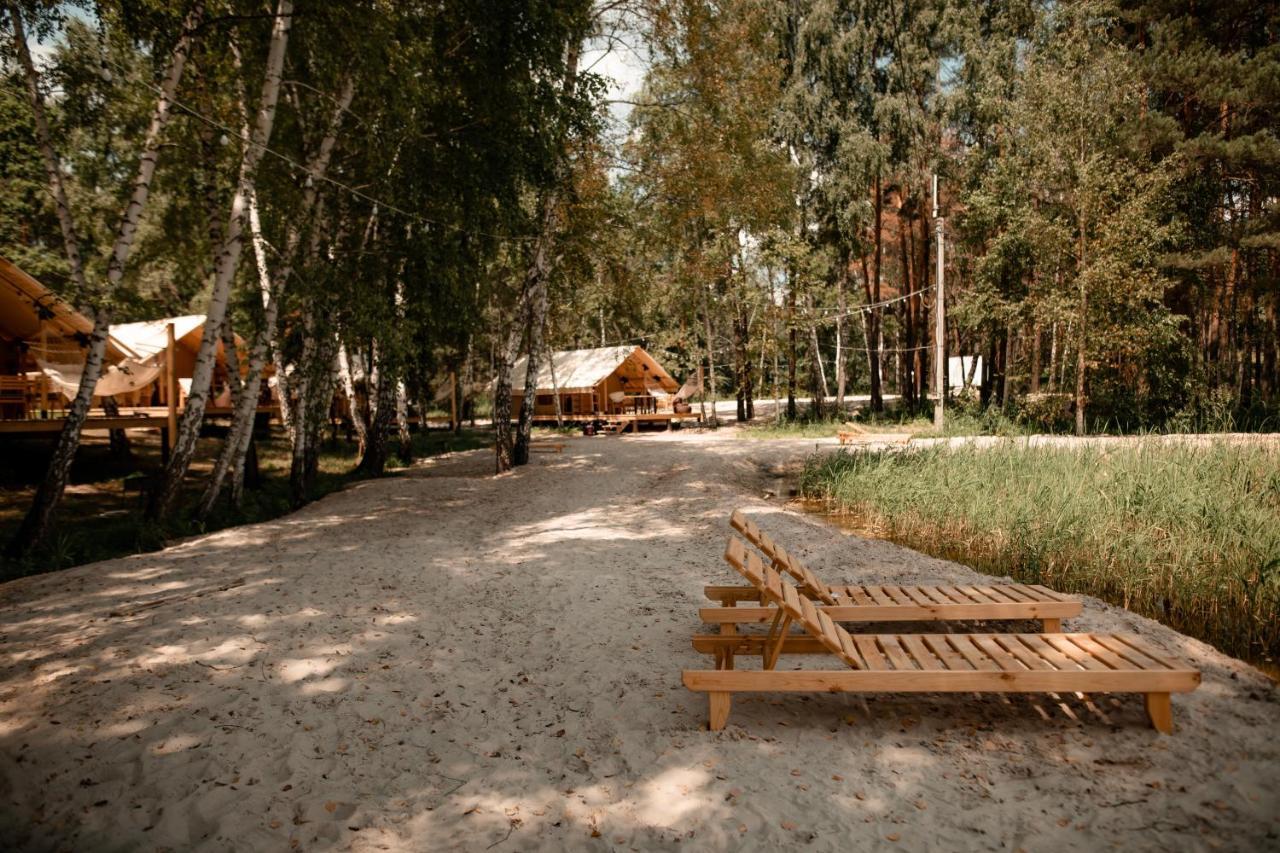 Hotel Glamping Mandra Kanev Leplyavo Exterior foto